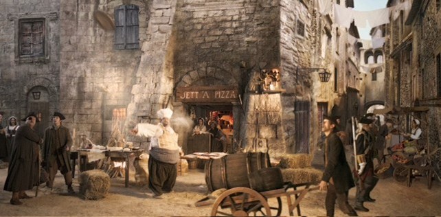 THE ORIGIN OF THE PIZZA